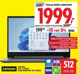 Media Expert Laptop Lenovo oferta