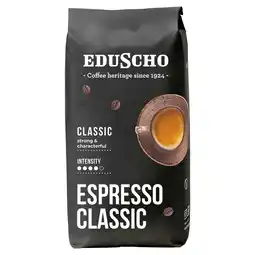 Netto Eduscho Espresso Classic Kawa palona ziarnista 1000 g oferta