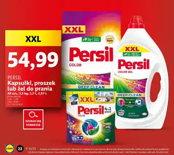 Lidl Persil kapsułki, proszek lub żel do prania oferta