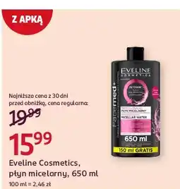 Rossmann Płyn micelarny hialuronowy 3 w 1 do skóry wrażliwej i suchej Eveline Facemed+ oferta