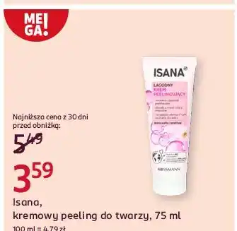 Rossmann Peeling do twarzy Isana oferta