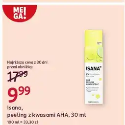 Rossmann Koncentrat peelingujacy aha Isana oferta