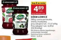 Stokrotka Optima Łowicz Dżem malinowy o obniżonej zawartości cukrów 280 g oferta