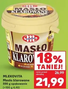 Kaufland Masło klarowane Mlekovita oferta