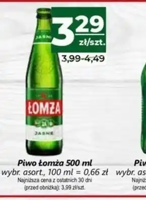 Społem Piwo Łomża oferta