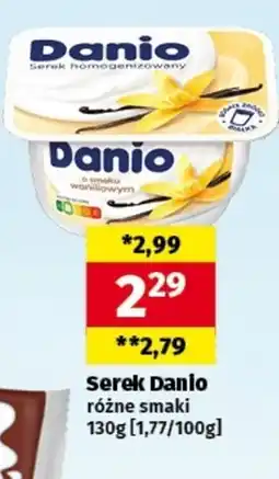 Społem Danio Serek homogenizowany bananowy 130 g oferta