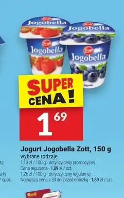 Twój Market Zott Jogobella Jogurt owocowy Standard 150 g oferta