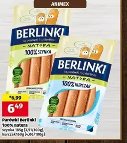 Społem Parówki Berlinki oferta