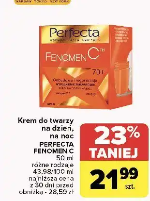 Carrefour Krem do twarzy Perfecta Fenomen C 70+ oferta