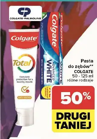 Carrefour Pasta do zębów Colgate Advanced White oferta