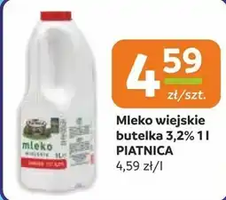 Społem Piątnica Mleko wiejskie świeże 3,2% 1 l oferta