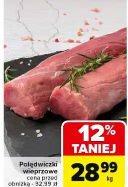 Carrefour Polędwiczki wieprzowe oferta