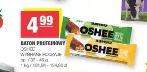 Spar Oshee Wafel z kremem kakaowym oraz nadzienie orzechowe wysokobiałkowy 37 g oferta