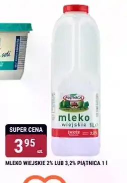 bi1 Piątnica Mleko wiejskie świeże 3,2% 1 l oferta