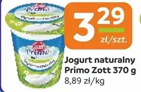 Społem Zott Primo Jogurt naturalny 370 g oferta