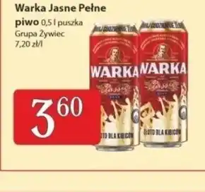 Społem Warka Classic Piwo jasne 500 ml oferta