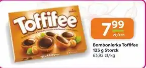 Społem Toffifee Orzech laskowy w karmelu kremie orzechowym i czekoladzie 125 g (15 sztuk) oferta