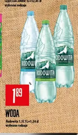 Społem Rodowita z Roztocza Naturalna woda mineralna gazowana 1,5 l oferta