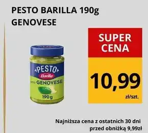 Supeco Barilla Sos pesto z bazylią pietruszką i rukolą 190 g oferta