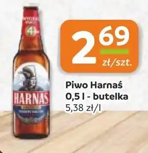 Społem Harnaś Piwo jasne pełne 500 ml oferta