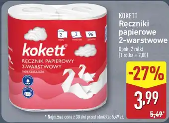 ALDI Ręcznik papierowy Kokett oferta