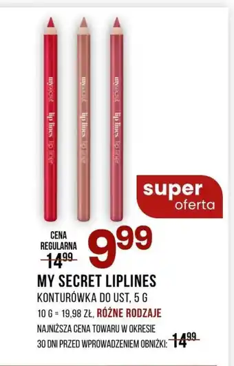 Drogerie Natura Konturówka do ust My secret oferta