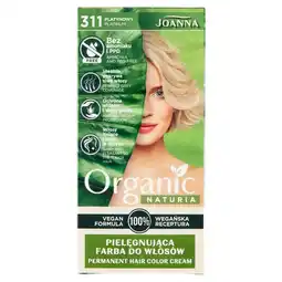 Drogerie Natura Joanna Naturia Organic Pielęgnująca farba do włosów platynowy 311 oferta