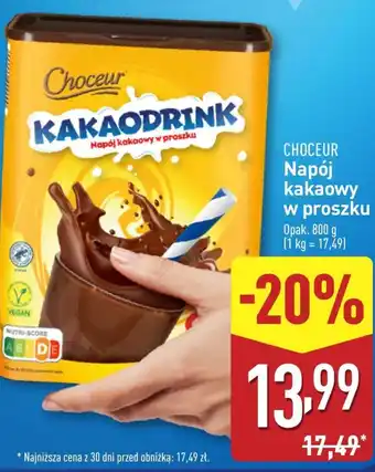 ALDI Napój czekoladowy Choceur oferta