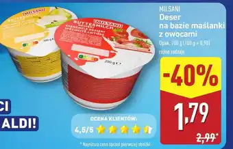 ALDI Deser Milsani oferta