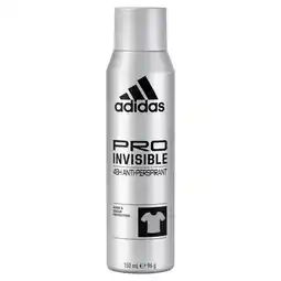 Rossmann Adidas Pro Invisible Antyperspirant w sprayu 150 ml oferta