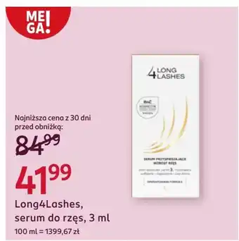 Rossmann Serum do rzęs Long4Lashes oferta