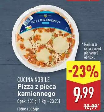 ALDI CUCINA NOBILE Pizza z pieca kamiennego oferta