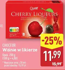 ALDI CHOCEUR Wiśnie w likierze oferta