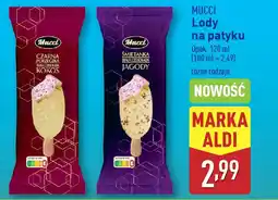 ALDI MUCCI Lody na patyku oferta