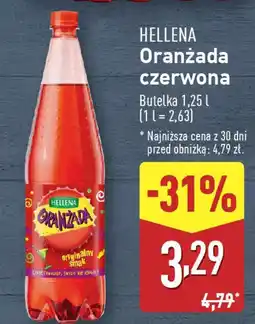 ALDI HELLENA Oranżada czerwona oferta