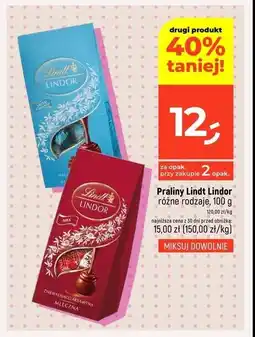 Dealz Czekolada mleczna ze słonym karmelem Lindt lindor oferta