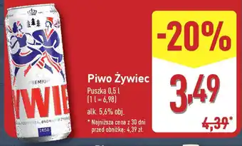 ALDI Piwo Żywiec oferta