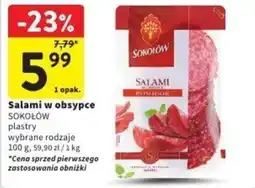 Intermarche Salami w obsypce oferta