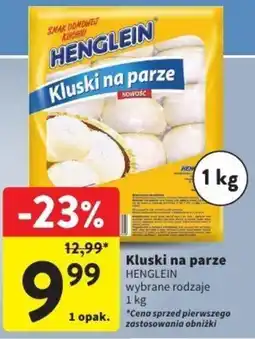 Intermarche Kluski na parze oferta