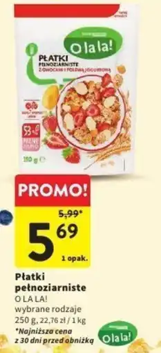 Intermarche Płatki pełnoziarniste oferta