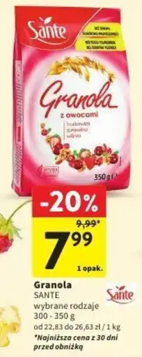 Intermarche Granola oferta