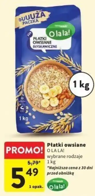 Intermarche Płatki owsiane oferta