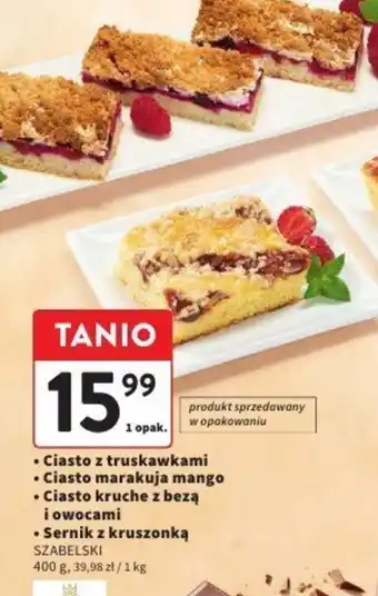 Intermarche Ciasta oferta