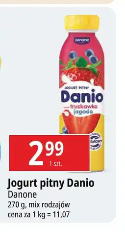 E.Leclerc Jogurt pitny truskawka jagoda Danone danio oferta