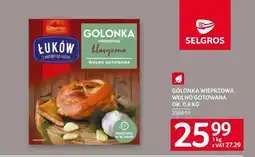 Selgros Golonka gotowana Łuków oferta