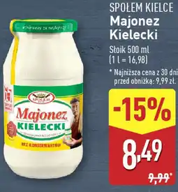 ALDI SPOŁEM KIELCE Majonez Kielecki oferta
