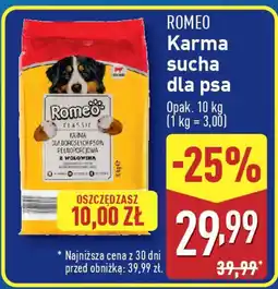 ALDI ROMEO Karma sucha dla psa oferta