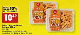 Biedronka Frytki z kurczaka Danie express oferta