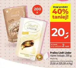 Dealz Praliny biała czekolada Lindt Lindor oferta