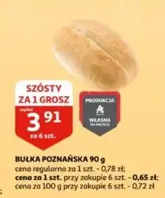 Auchan Bułka poznańska oferta